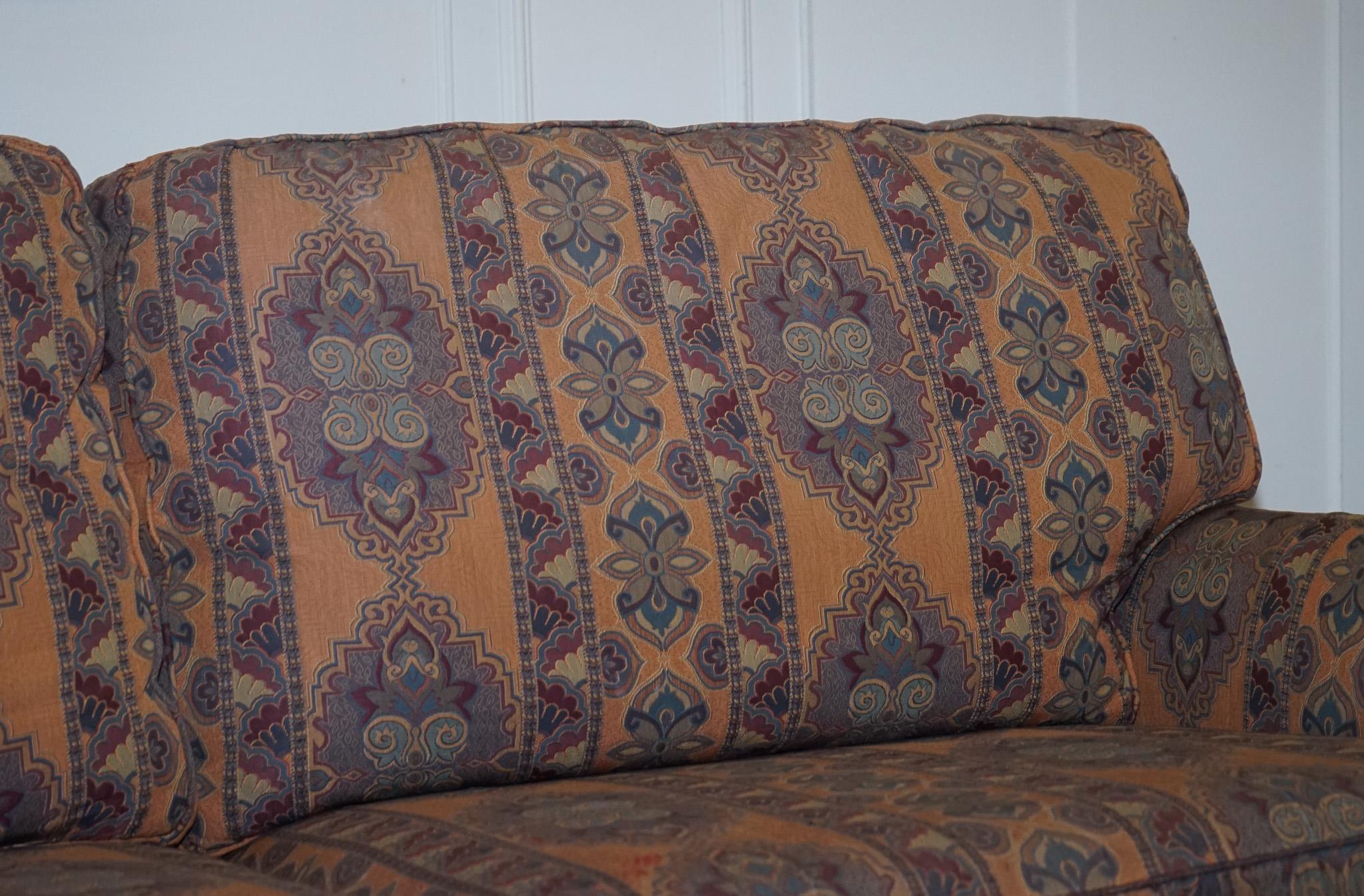 SOFá DE DOS PLAZAS MULTIYORK COUNTRYHOUSE DESMONTABLE FABRiC HOWARD STYLE siglo XX