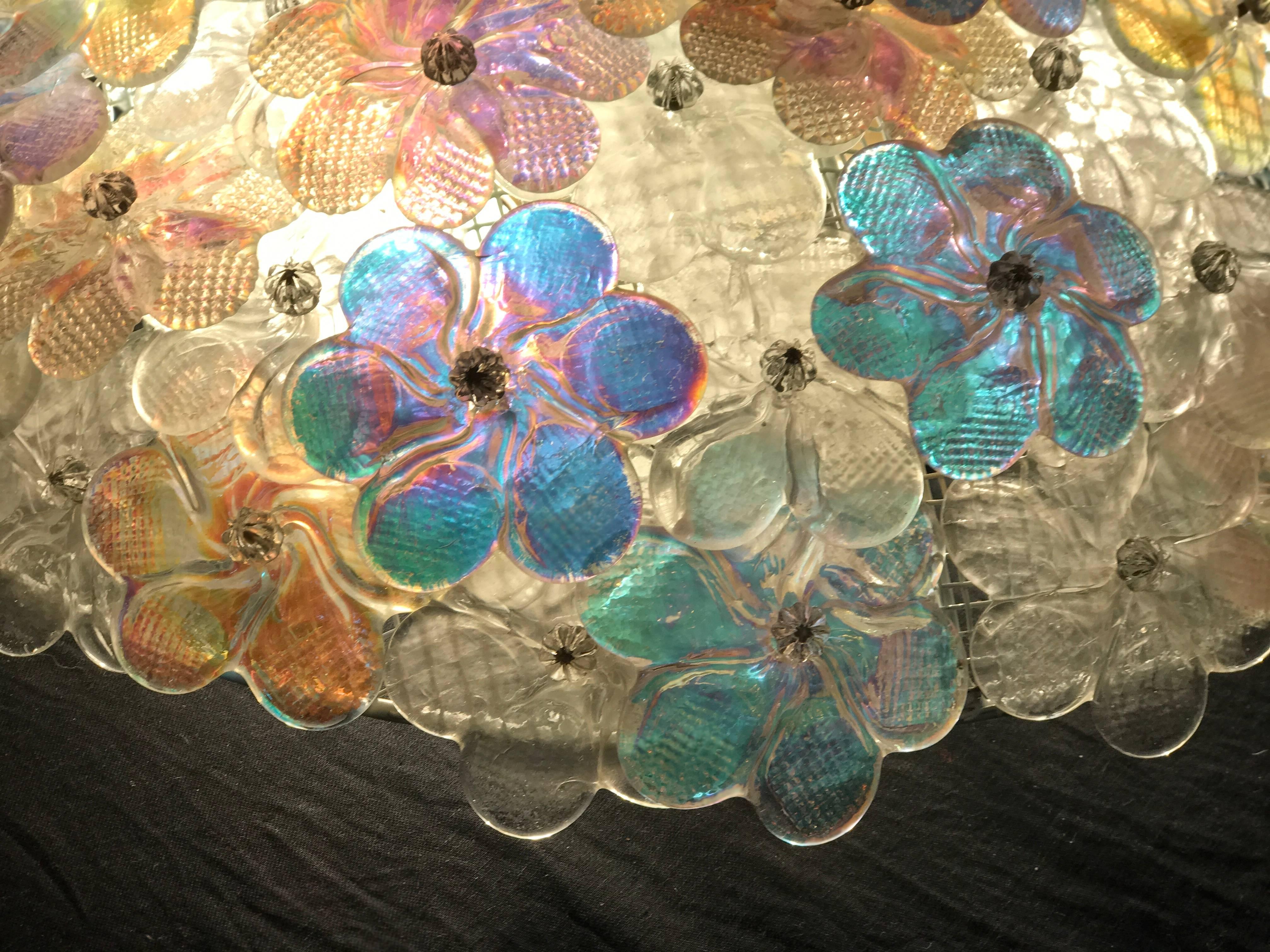 Italian Lovely Murano Ceiling by Barovier & Toso, 1960