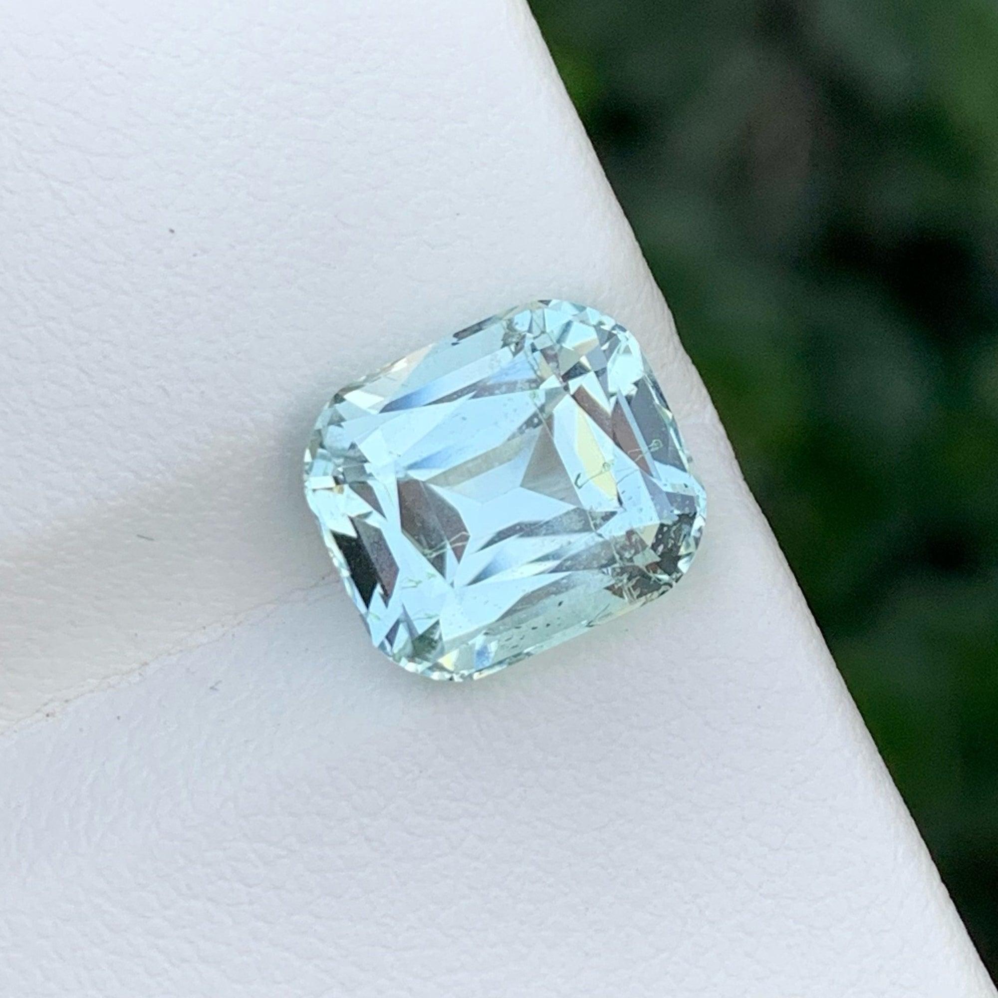 unpolished aquamarine