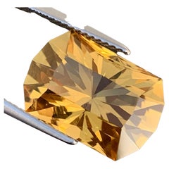 Jolie pierre précieuse naturelle en citrine non sertie de 8,30 carats, pierre précieuse de haute qualité