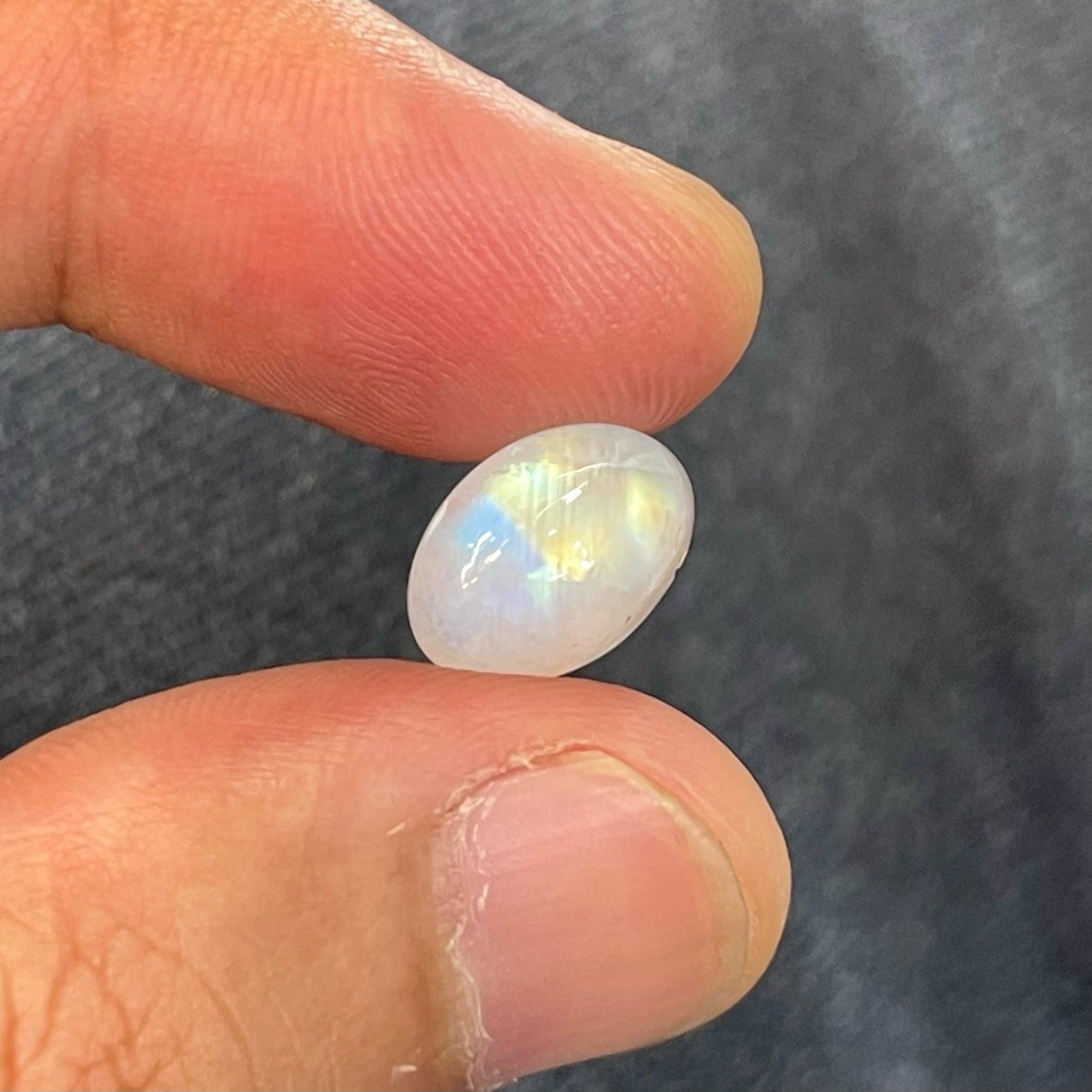 Lovely Natural Loose Moonstone Gem, available for sale at wholesale price, natural high-quality 6.60 carats flawless Diaphaneity translucent clarity, certified Moonstone from India.

Product Information:
GEMSTONE NAME: Lovely Natural Loose Moonstone