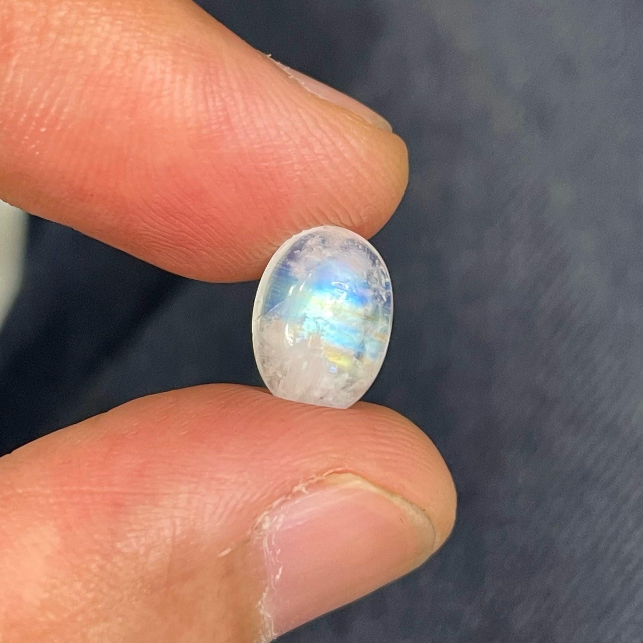 Lovely Natural Loose Moonstone Gemstone, available for sale at wholesale price, natural high-quality 2.95 carats flawless Included clarity, certified Moonstone from India.

Product Information:
GEMSTONE NAME: Lovely Natural Loose Moonstone