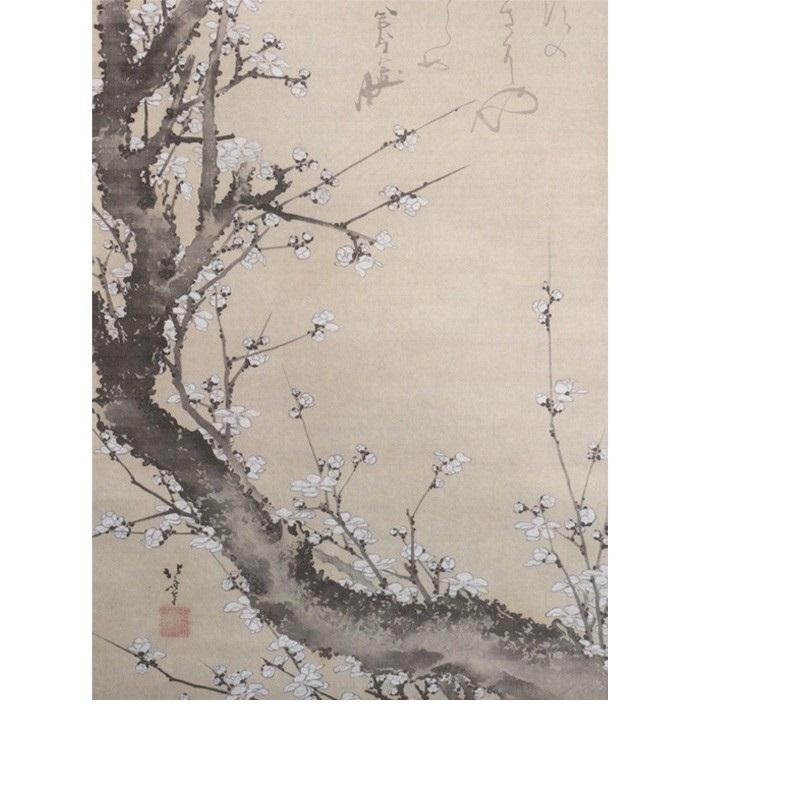 Lovely Nihonga Scene Edo Period Scroll Japan Artist Katsushika Hokusai Japan 1