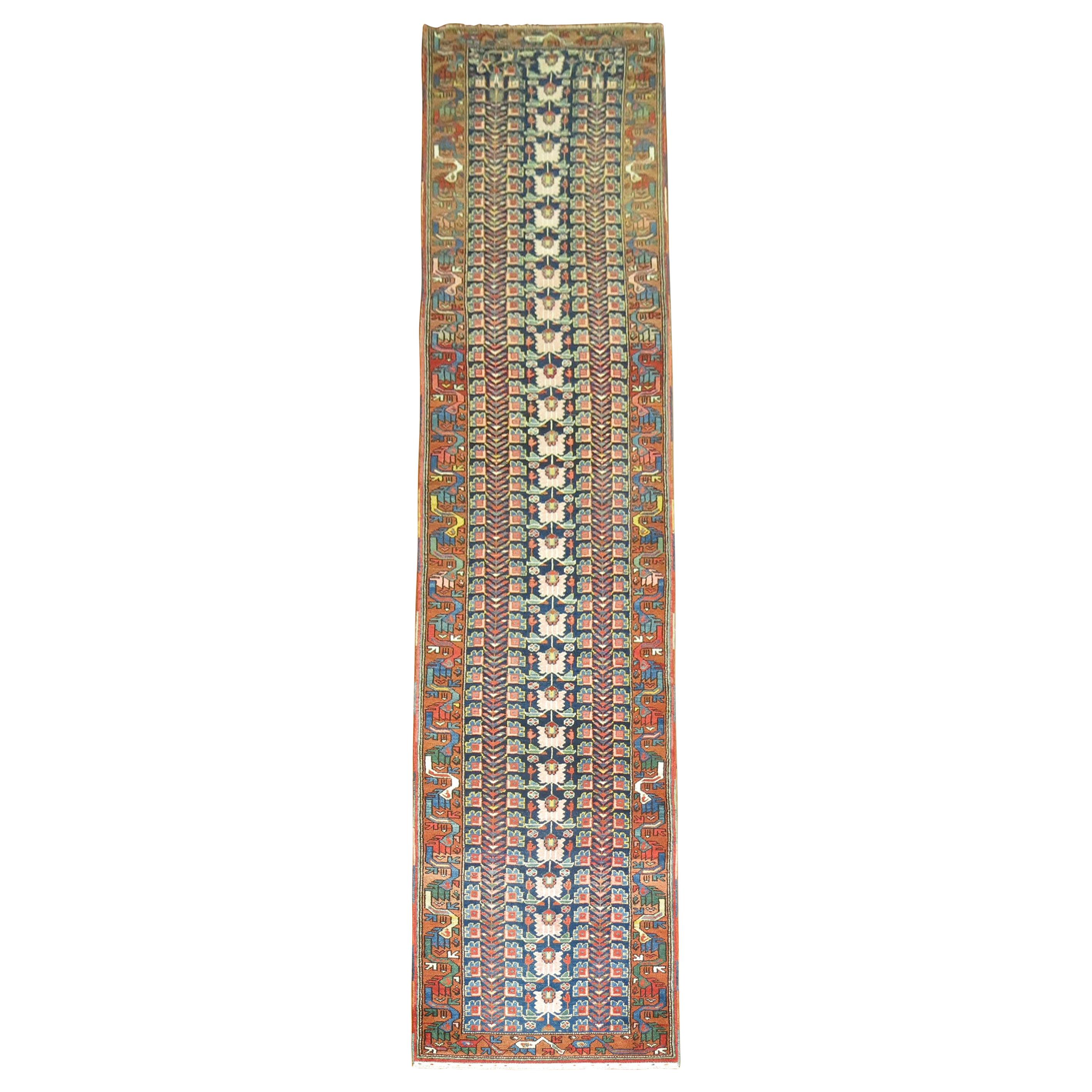 Lovely Northwest Persian Eclectic Persian Runner For Sale