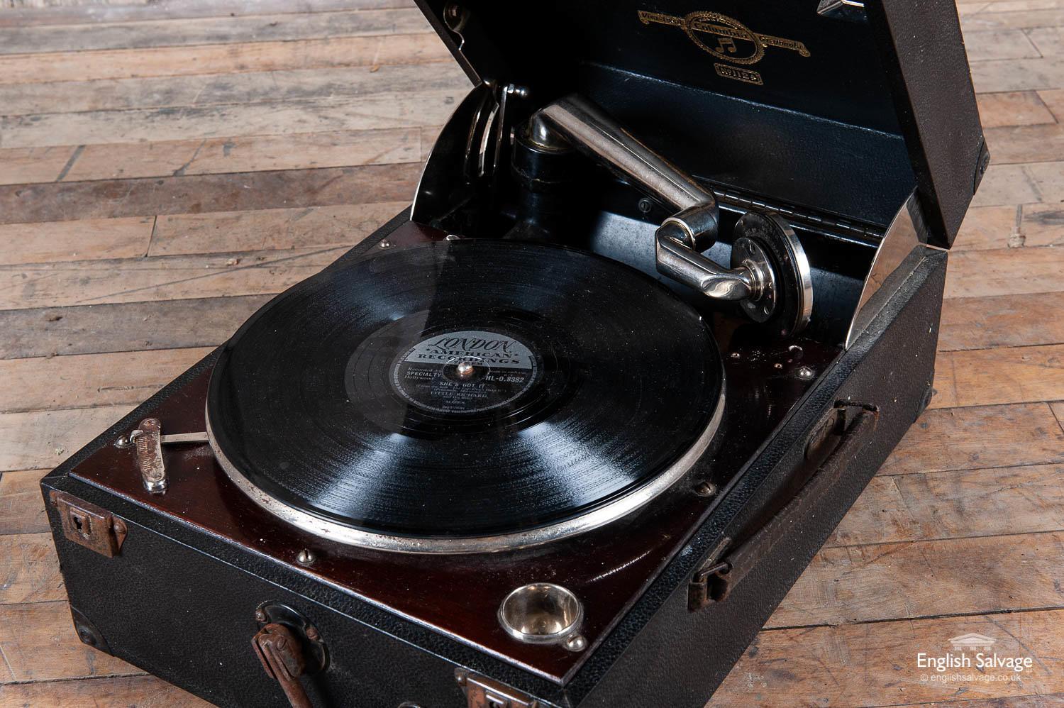 South American Lovely Old Decorative Gramophone, 20th Century For Sale