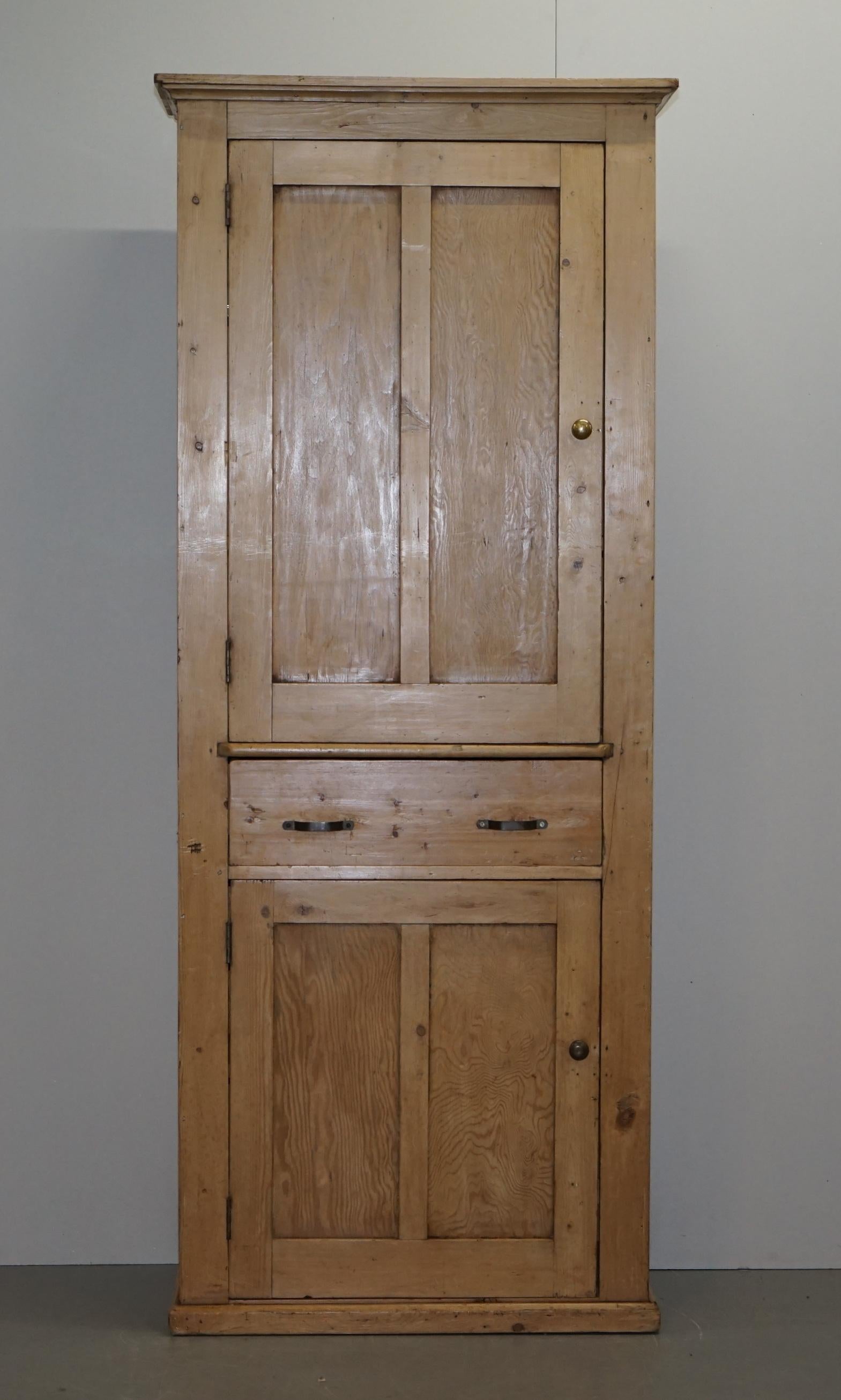 pine kitchen cupboard