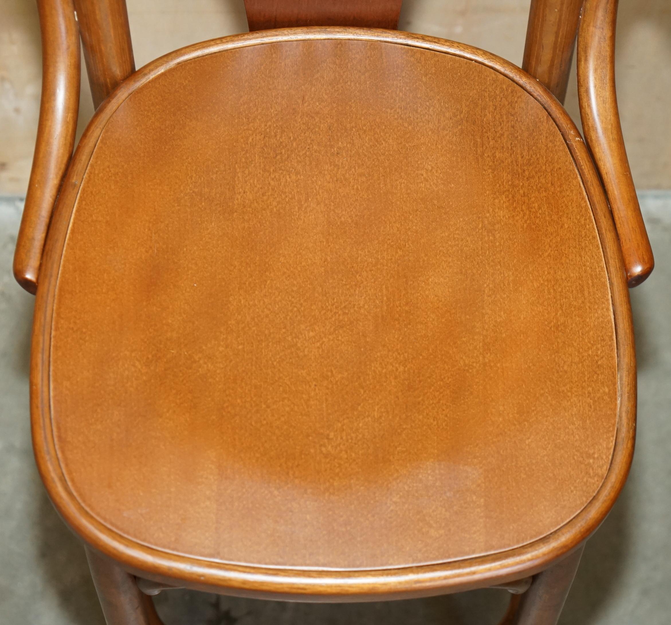 20th Century LOVELY PAIR OF BENTWOOD THONET BAR STOOLS FOR KiTCHENS COCKTAIL AT HOME BARS ETC
