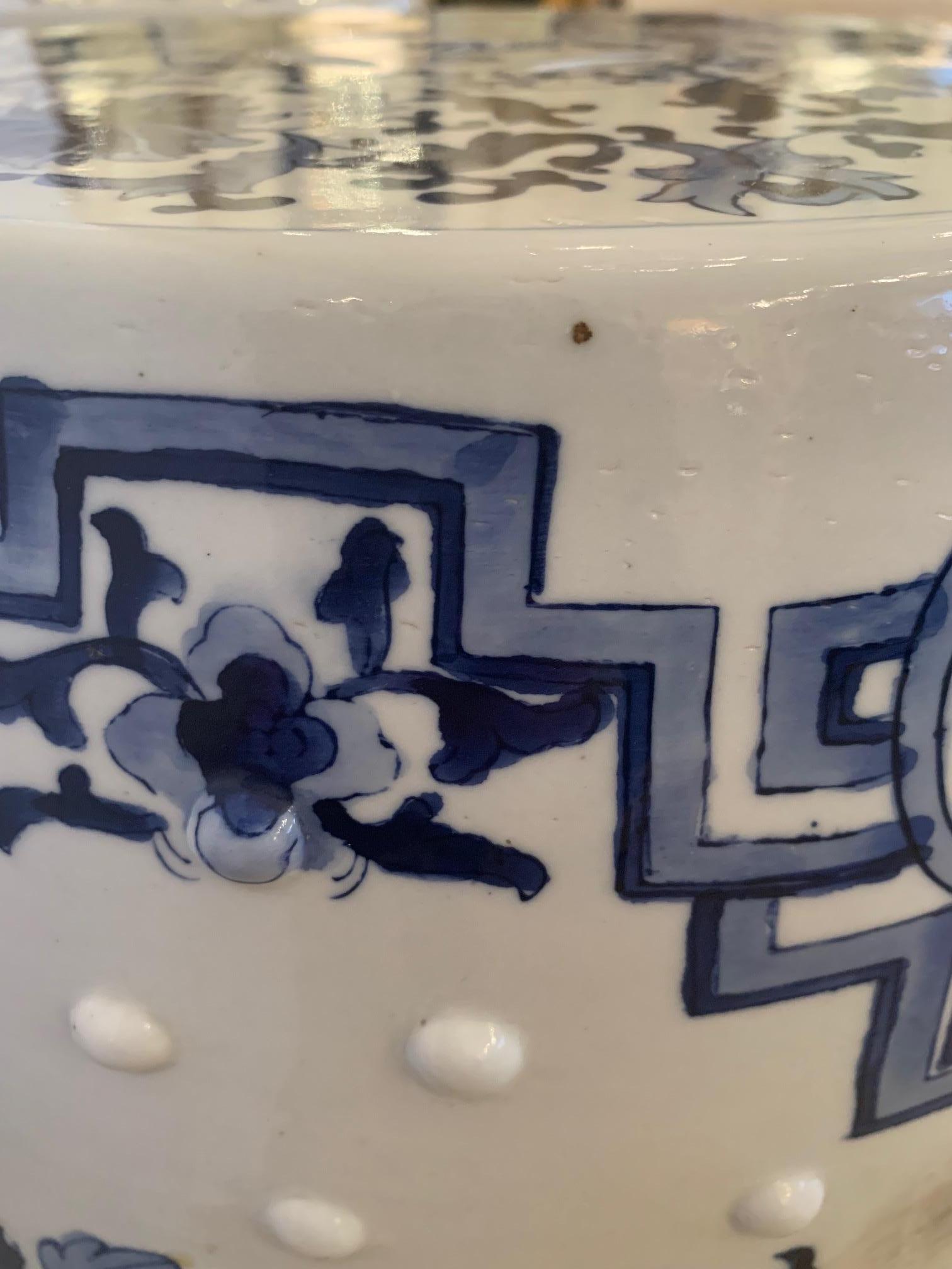 chinese ceramic side table