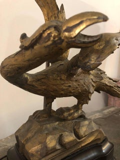 Lovely Pair of Georgian Ho Ho Bird Collector's Lamps