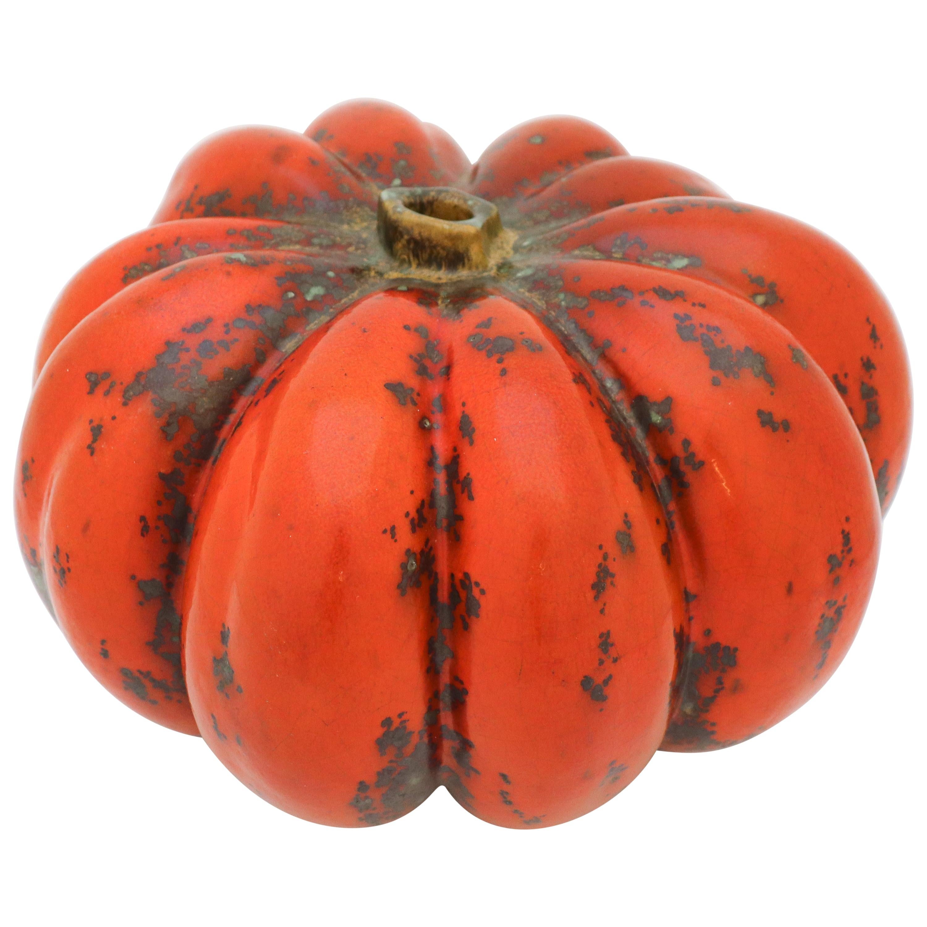Lovely Pumpkin, Ceramics by Hans Hedberg, Biot, France