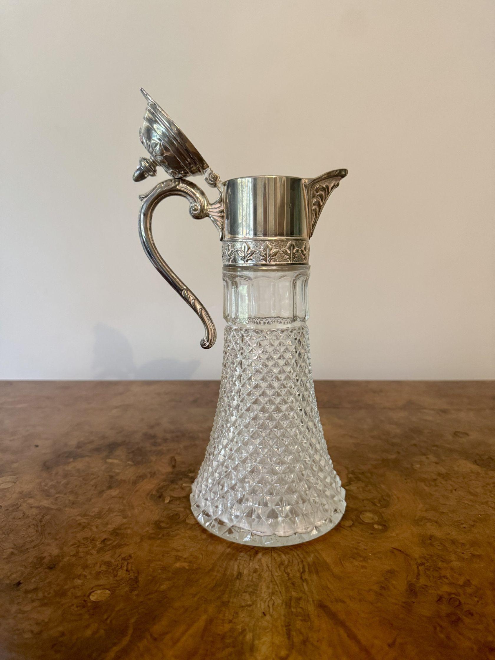 20ième siècle Pichet à bordeaux ancien de l'époque édouardienne de très belle qualité en vente