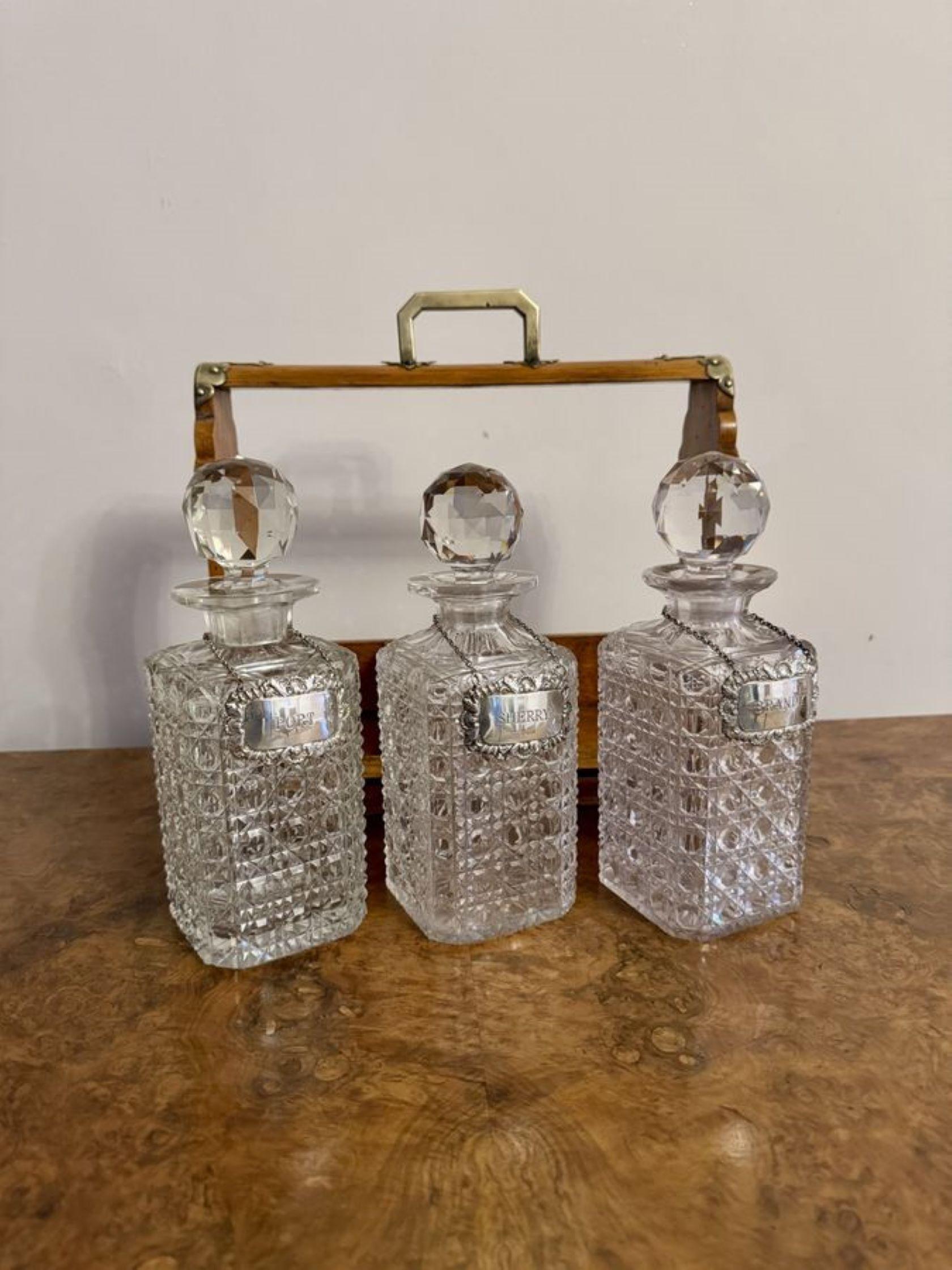 Tántalo de roble eduardiano antiguo de gran calidad siglo XX en venta