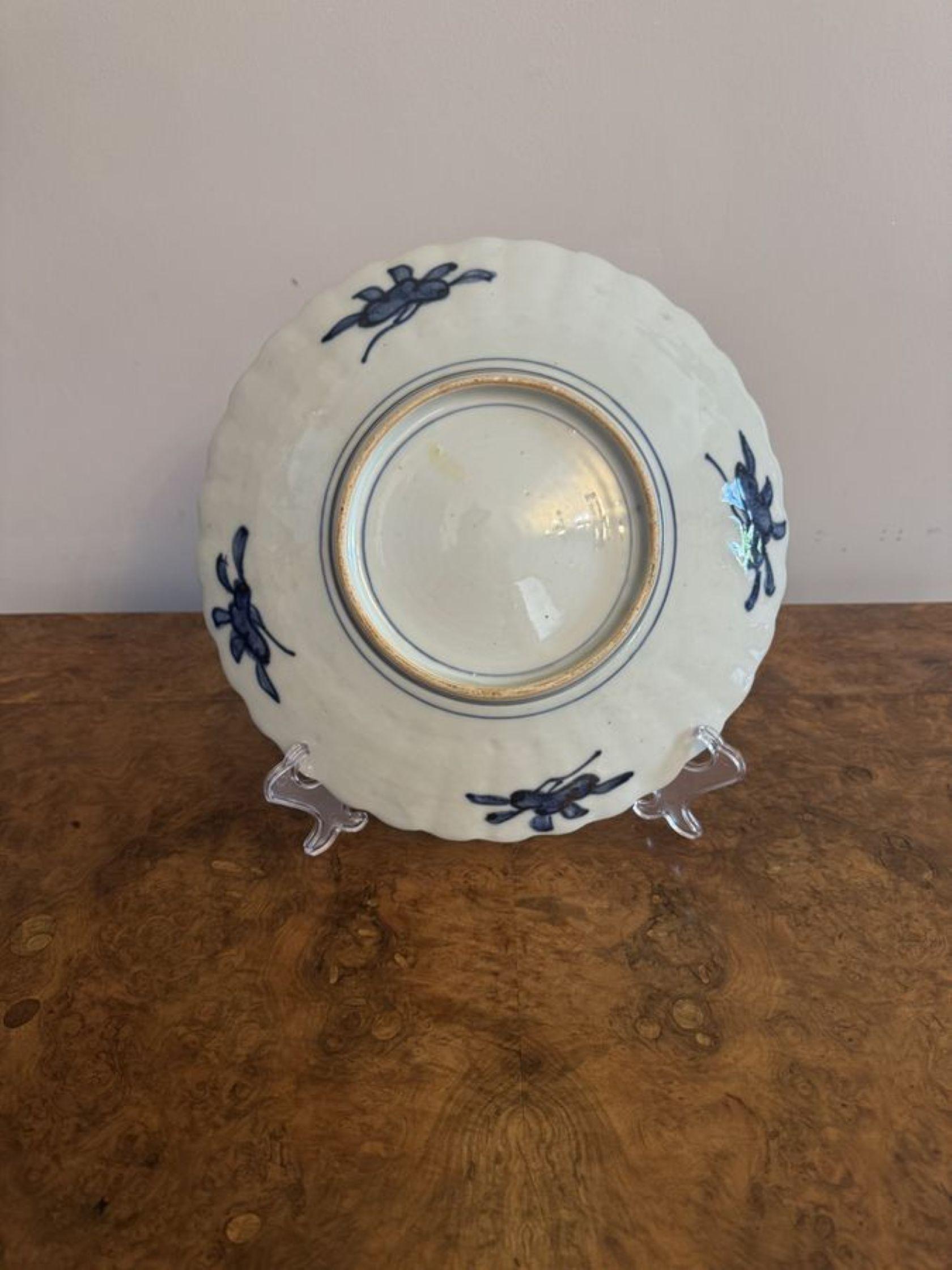 Precioso plato imari japonés antiguo de calidad Japonizado en venta