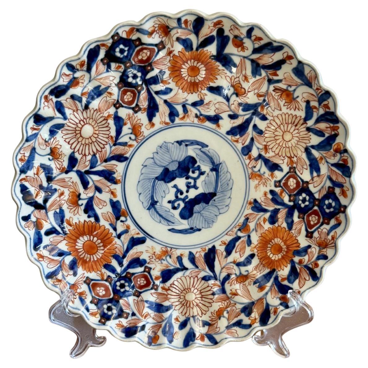 Schöne Qualität antike Japnese imari Platte