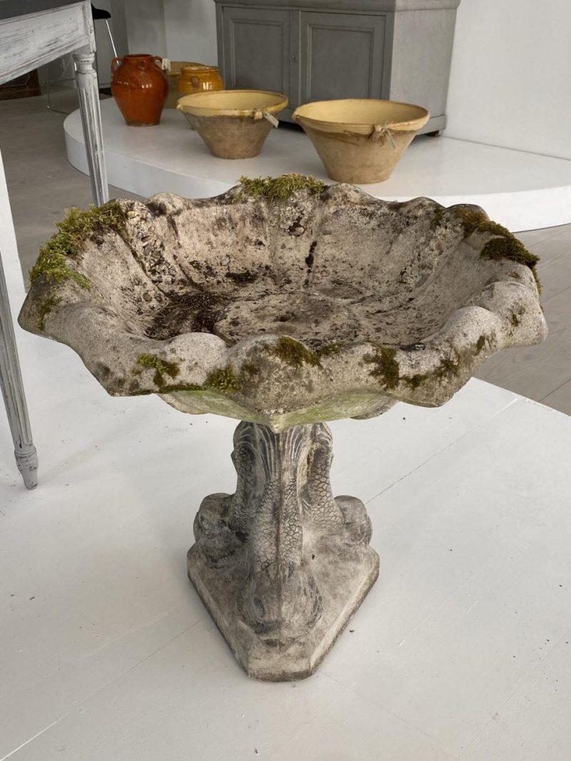 20th Century Lovely Raised Decorated Weathered Planter-Jardinière, France