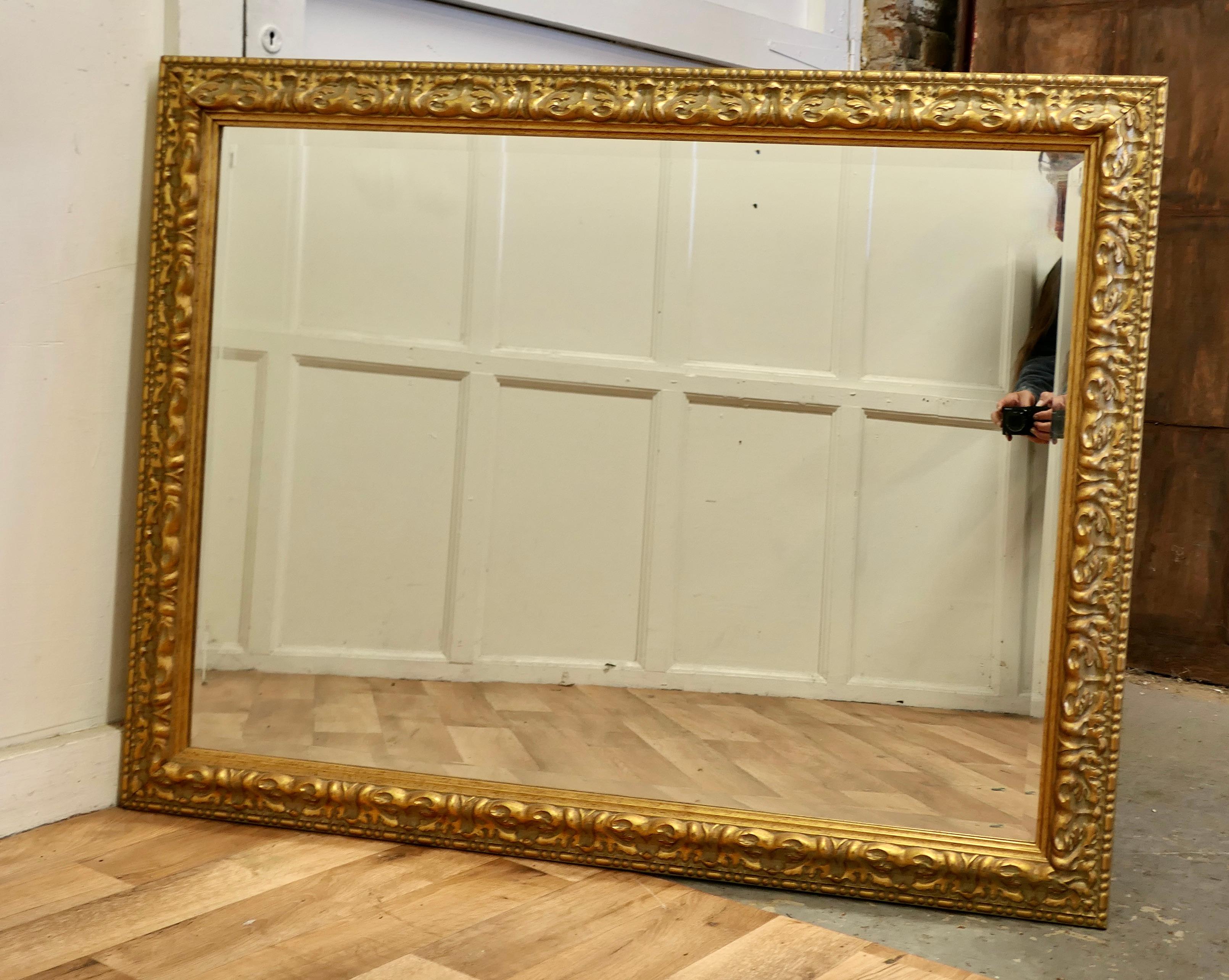 Lovely Rectangular Gilt Rococo Wall Mirror

The mirror is in a Gilt Rococo Style Frame, it is rectangular in shape with a 3.5” wide profusely decorated frame
This is a beautiful and quite elaborate piece, the glass and frame are both in good