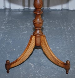 LOVELY REGENCY STYLE GALLERY RAIL SiDE END LAMP TABLE