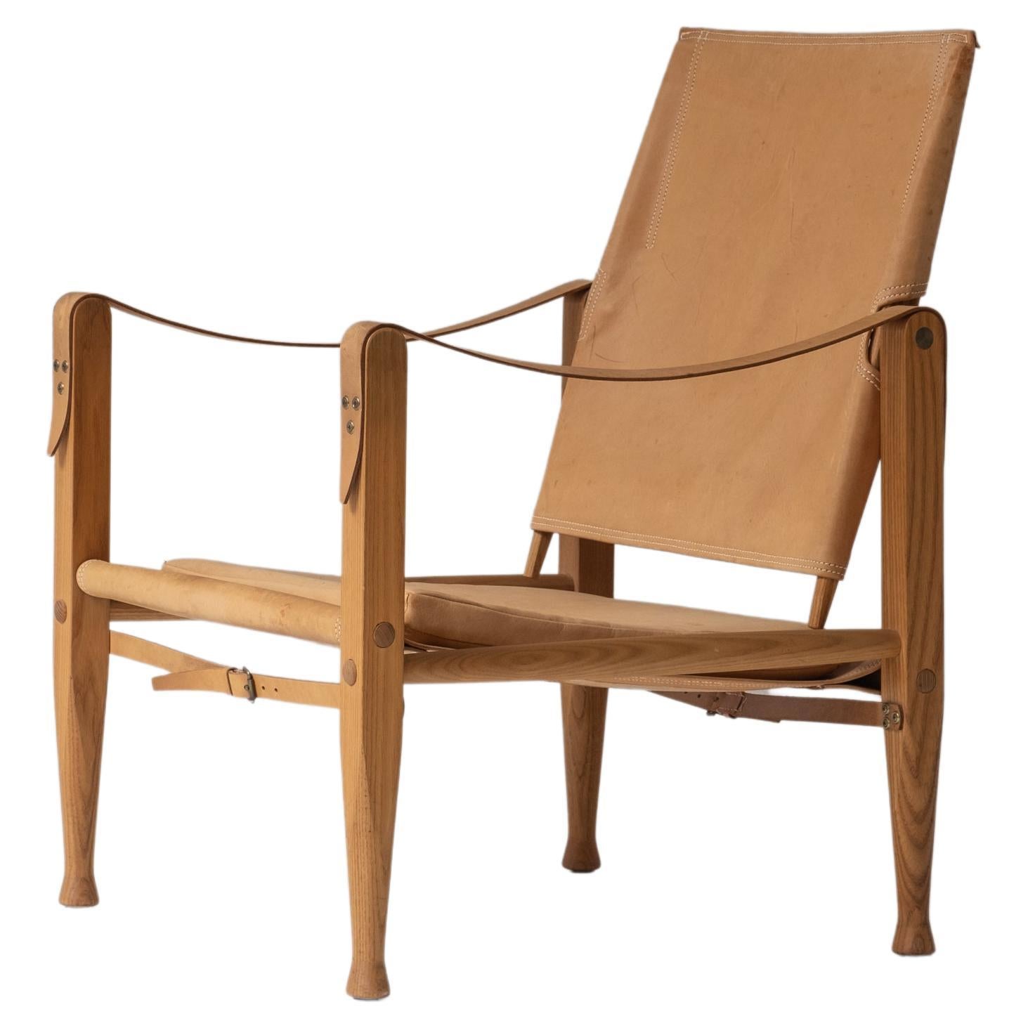 Lovely ‘Safari’ Easy Chair by Kaare Klint for Rud Rasmussen, Denmark 1950s