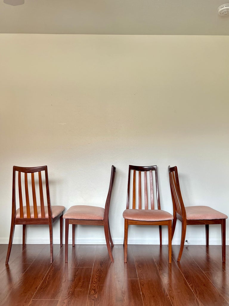 Lovely Set of 4 Vintage Mid-Century Modern Dining Chairs by G-Plan For ...