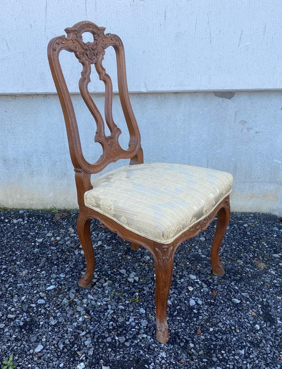 Lovely Set of 8 French Dining Chairs 5