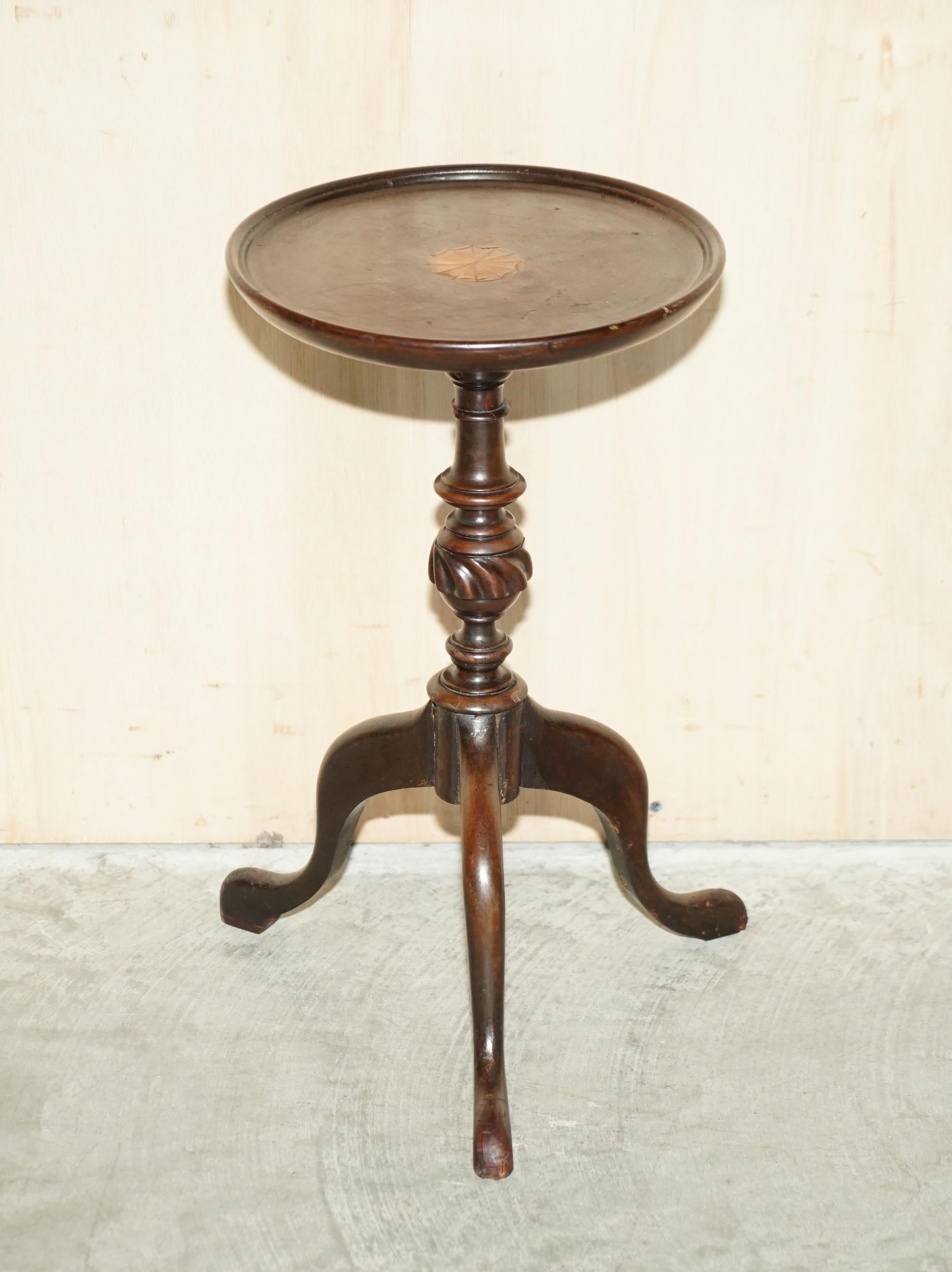 Royal House Antiques

Royal House Antiques is delighted to offer for sale this lovely small late Victorian Sheraton Revival tripod table 

Please note the delivery fee listed is just a guide, it covers within the M25 only for the UK and local Europe