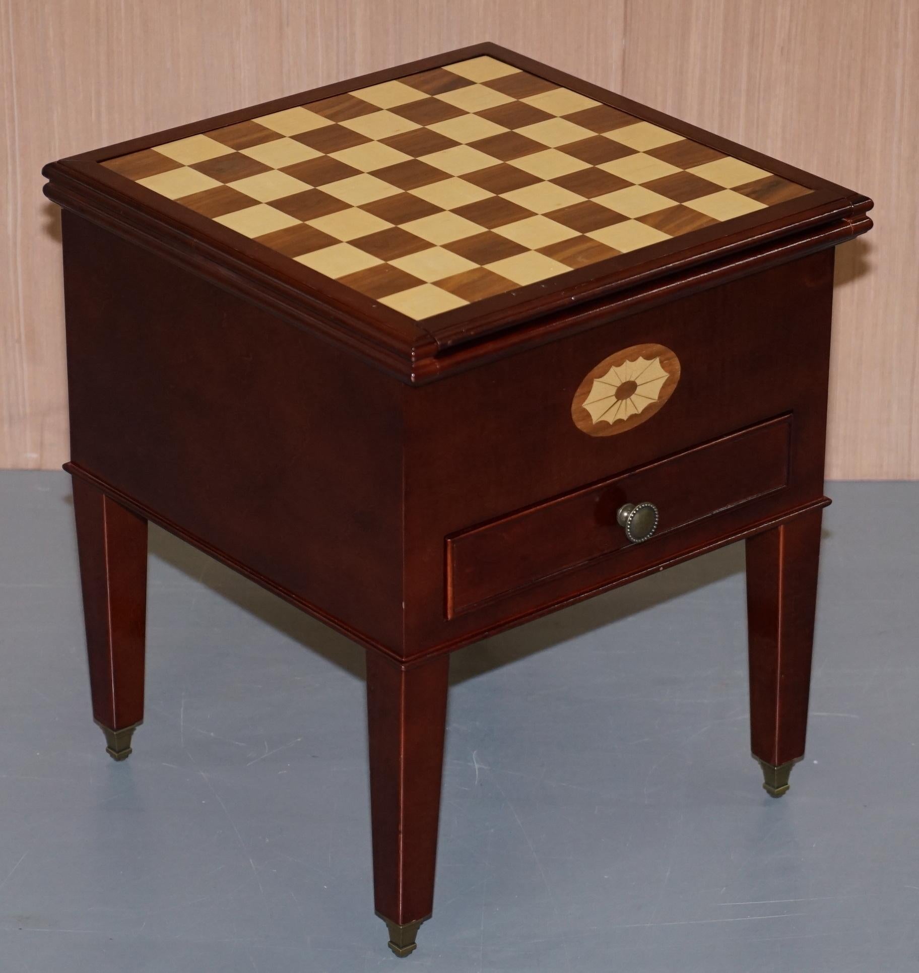 Lovely Small Games Table Metamorphic Chess Backgammon Board Sliding Top 5