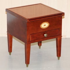 Schöner kleiner Spieltisch Metamorphic Chess Backgammon Board Schiebeplatte