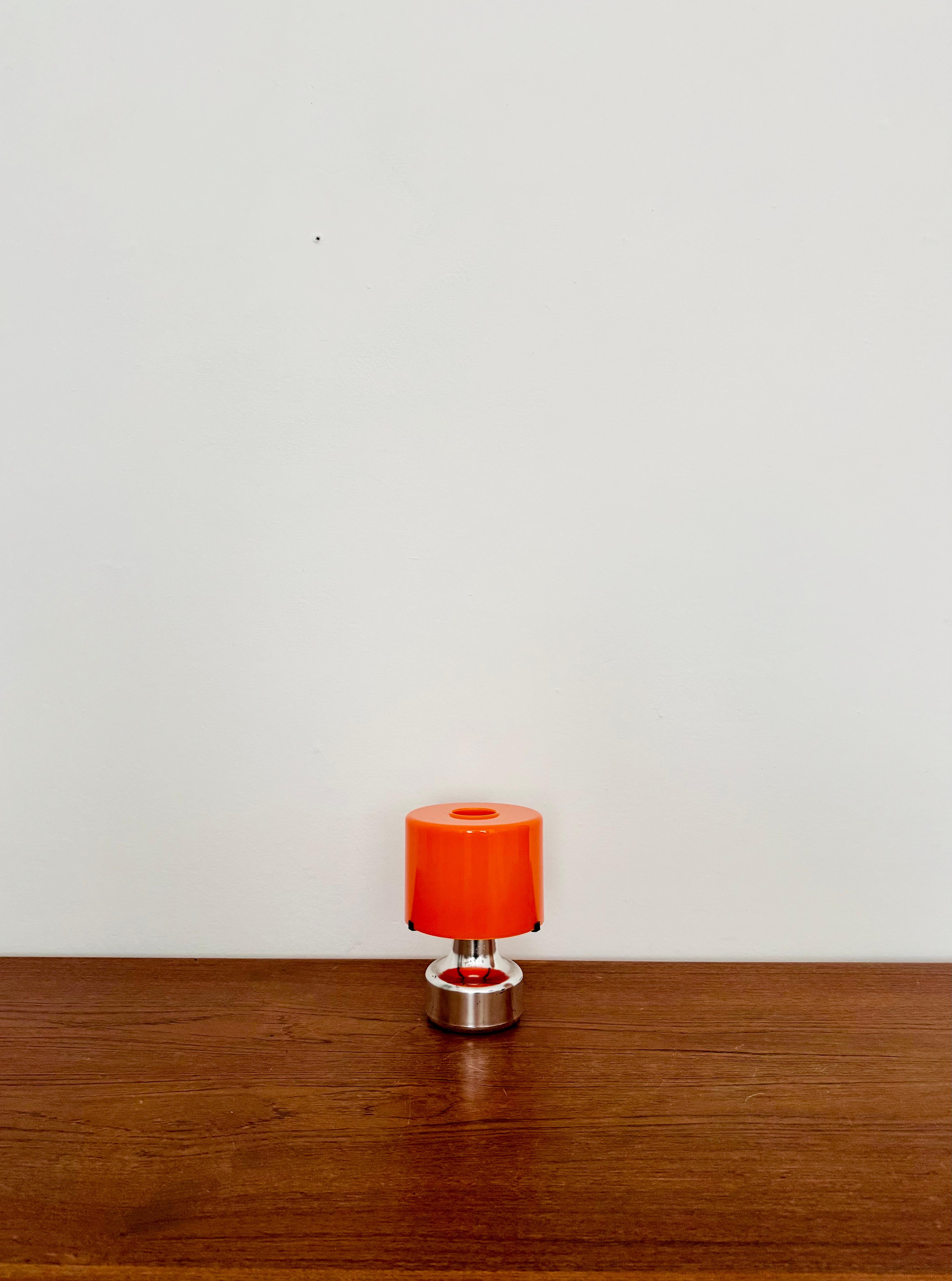Italian Lovely Small Platsic Table Lamp For Sale