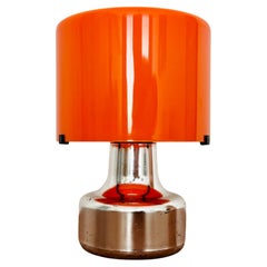 Wunderschöne kleine Platin-Tischlampe