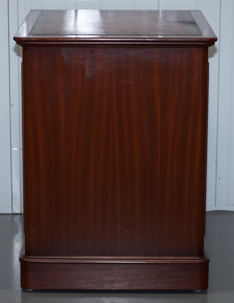 Lovely Small Solid Cherrywood Office Sideboard with Drawers Part of