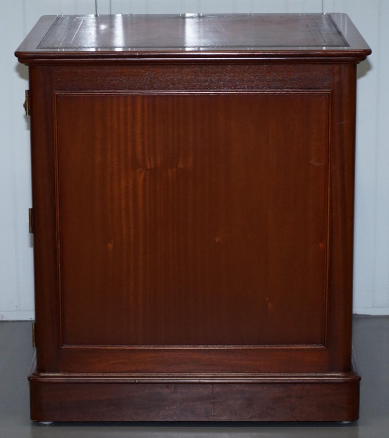 Lovely Small Solid Cherrywood Office Sideboard with Drawers Part of