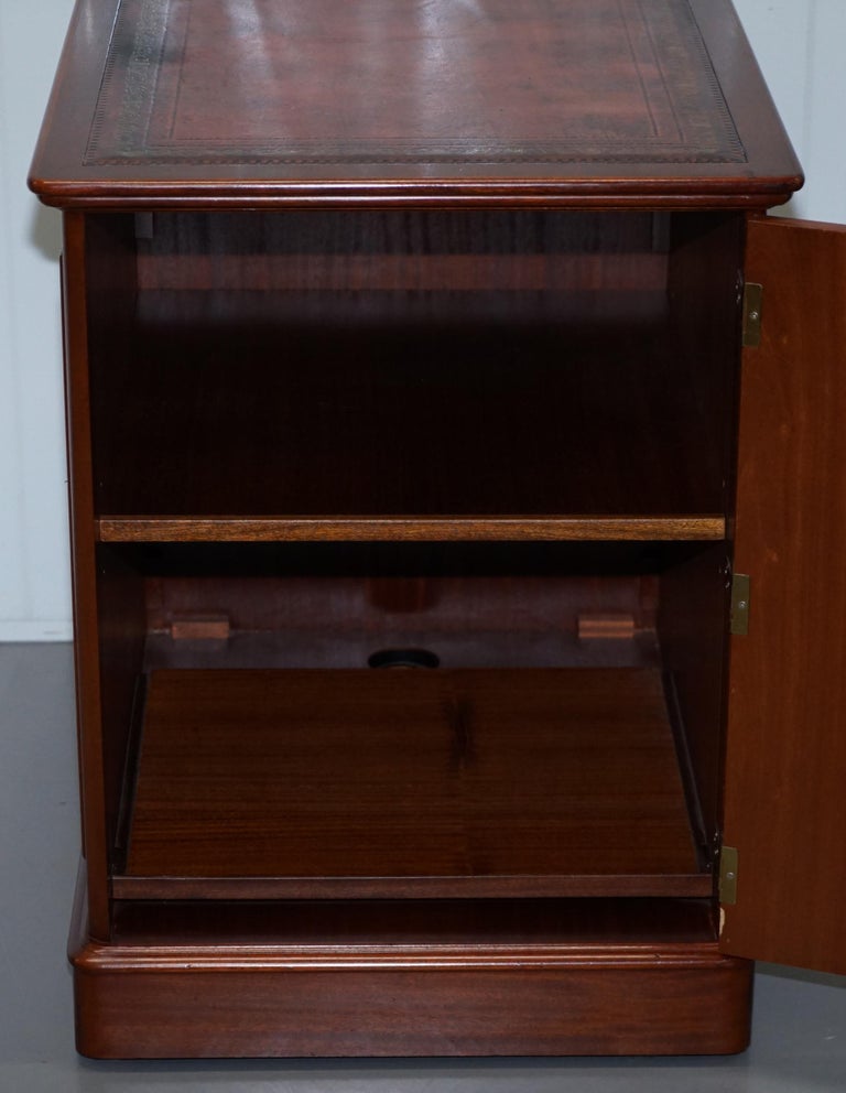 Lovely Small Solid Cherrywood Office Sideboard with Drawers Part of