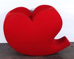 Lovely Soft Heart Rocking Chair by Ron Arad, Moroso