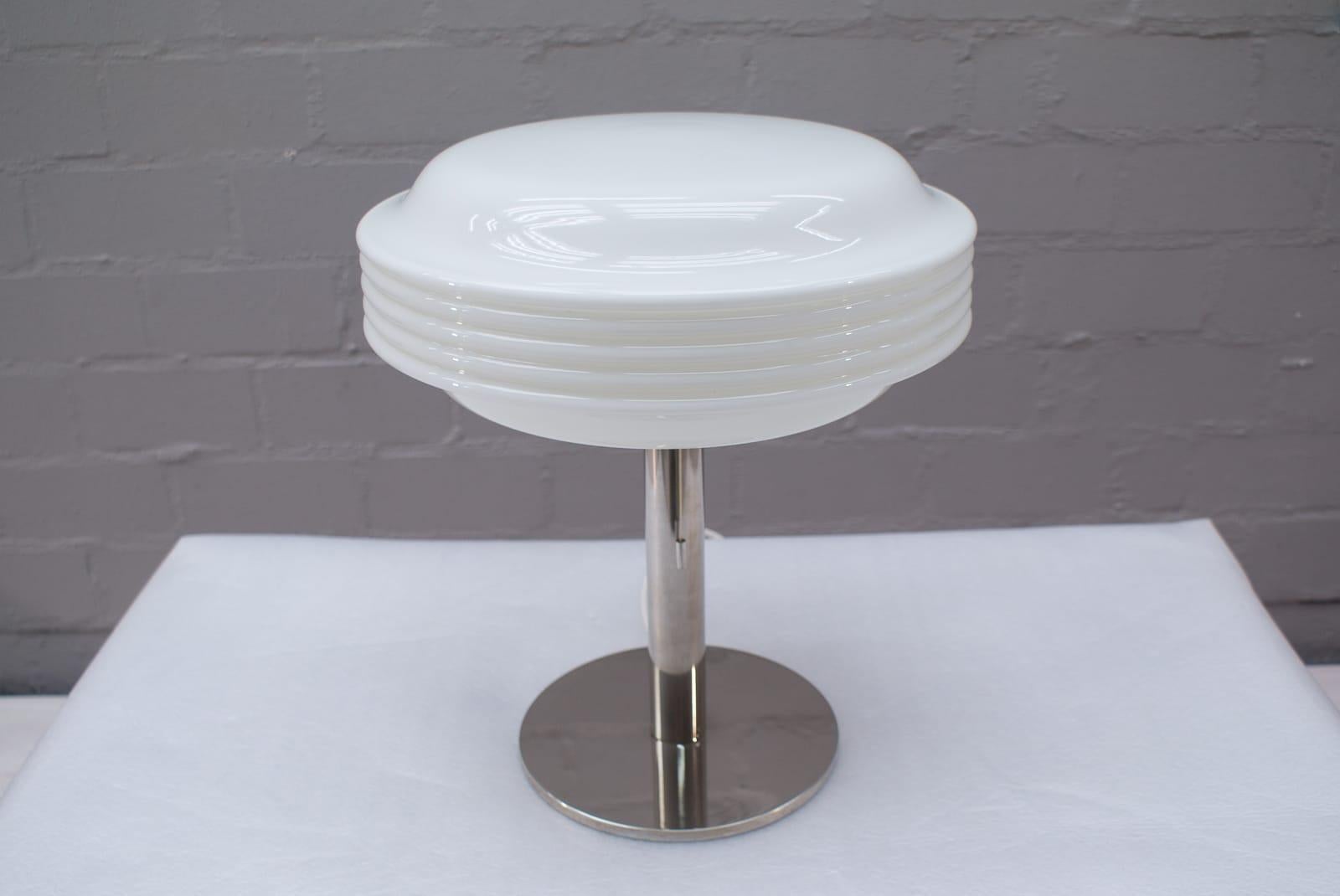 Swiss Lovely Space Age Table Lamp by Temde Leuchten, Switzerland, 1970s For Sale