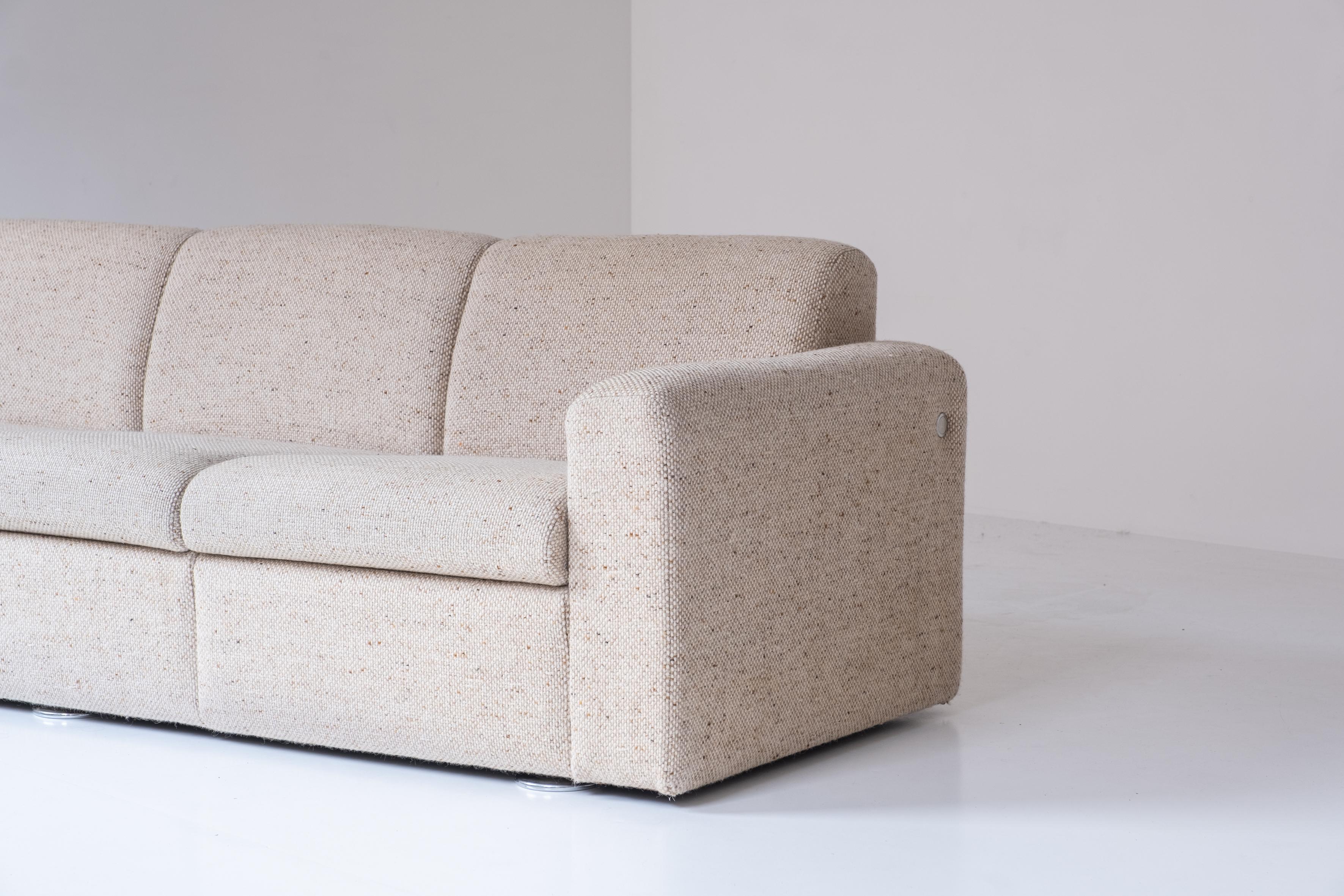 Dutch Lovely Three Seater Sofa by Kho Liang Le for Artifort, the Netherlands, 1970s
