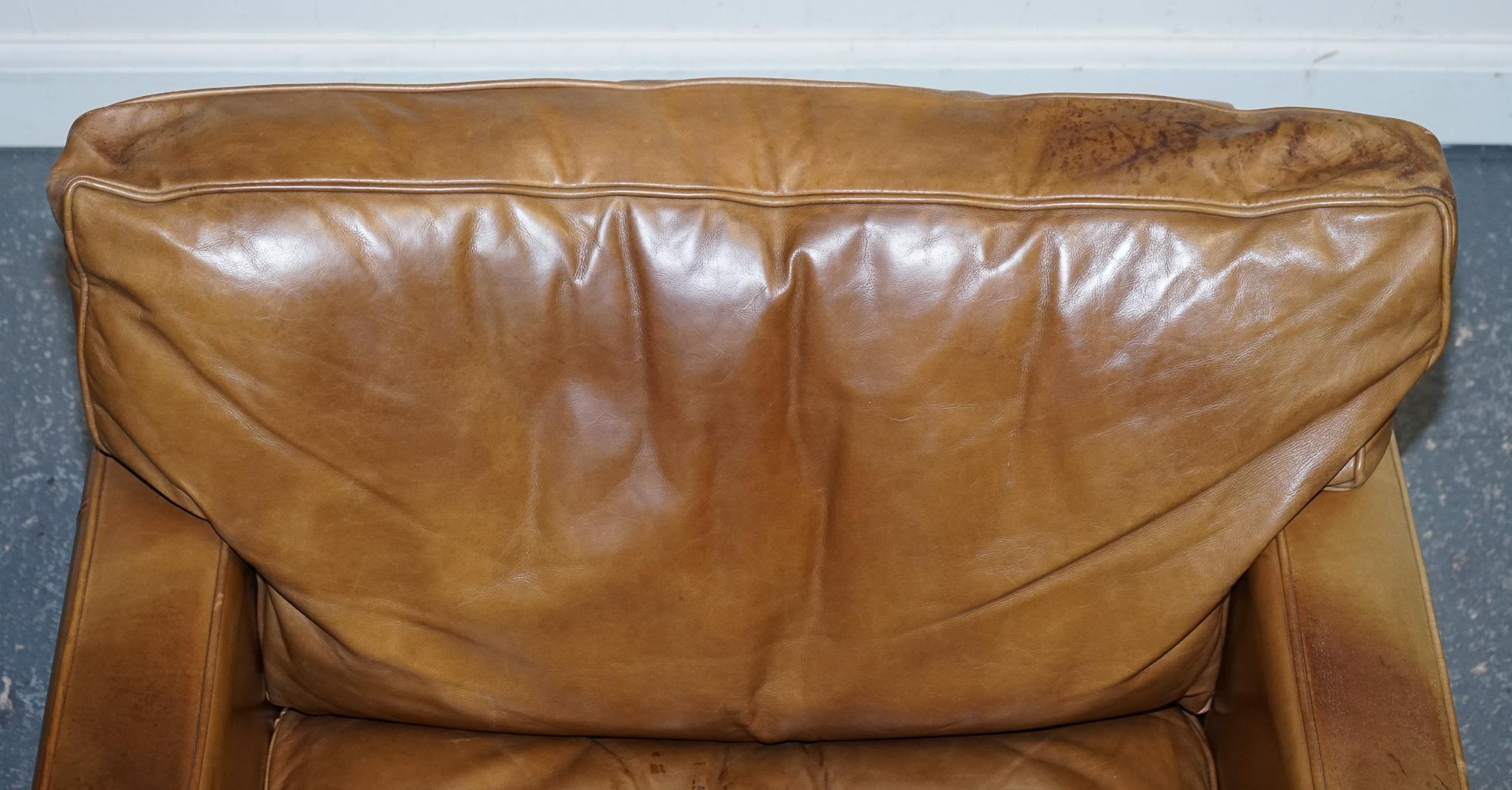 LOVELY TIMOTHY OULTON VISCOUNT PAiR DI ARMACI IN PELLE TAN RRP £ 5200 in vendita 7