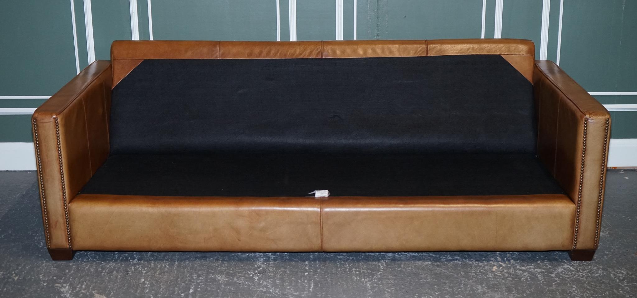 Lovely Timothy Oulton Viscount Three to Four Seater Sofa 3
