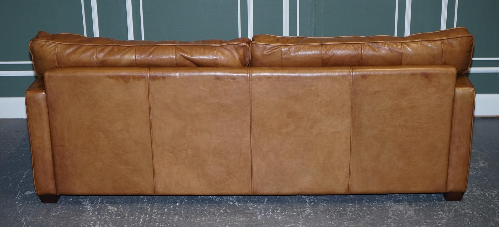 Lovely Timothy Oulton Viscount Three to Four Seater Sofa 4