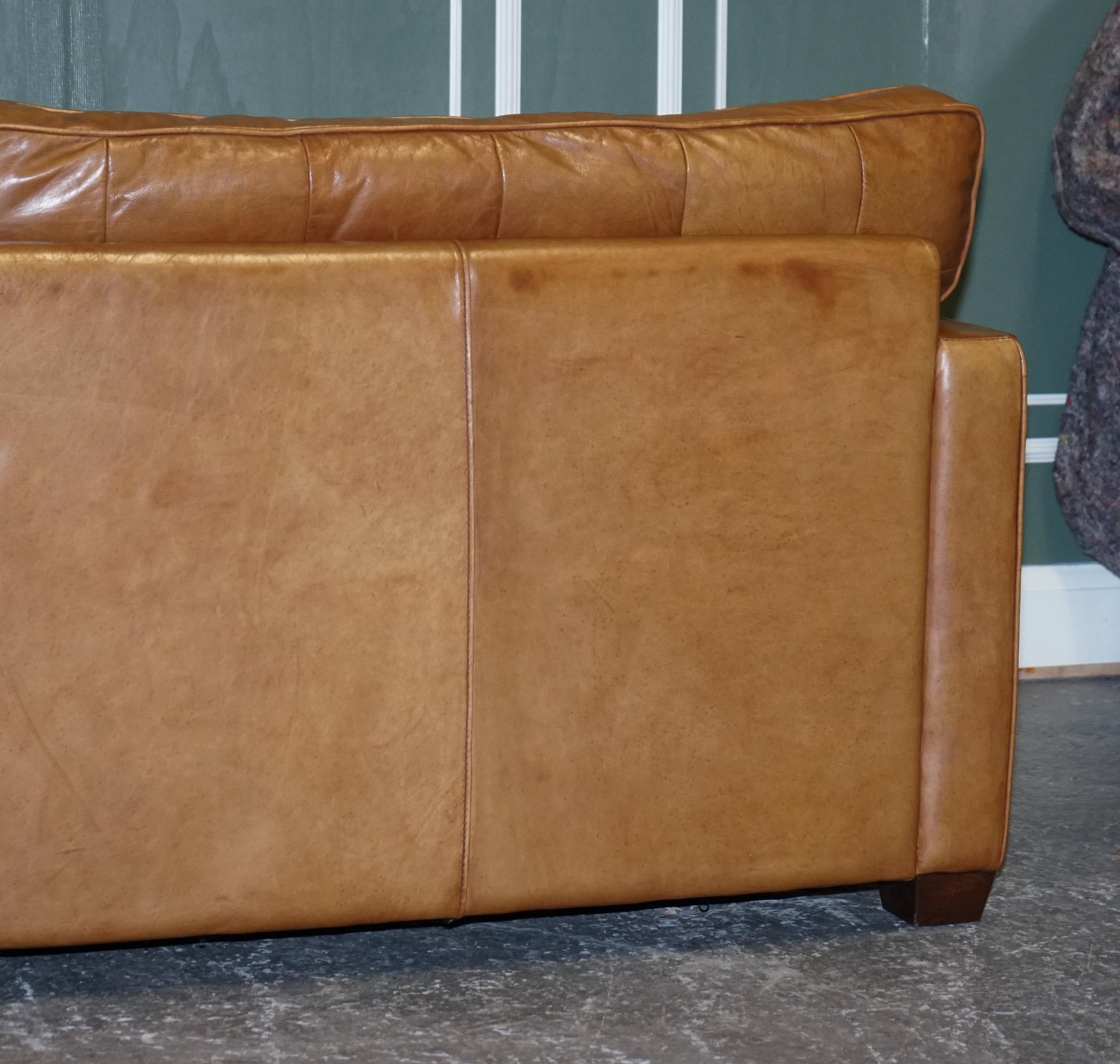 Lovely Timothy Oulton Viscount Three to Four Seater Sofa 5