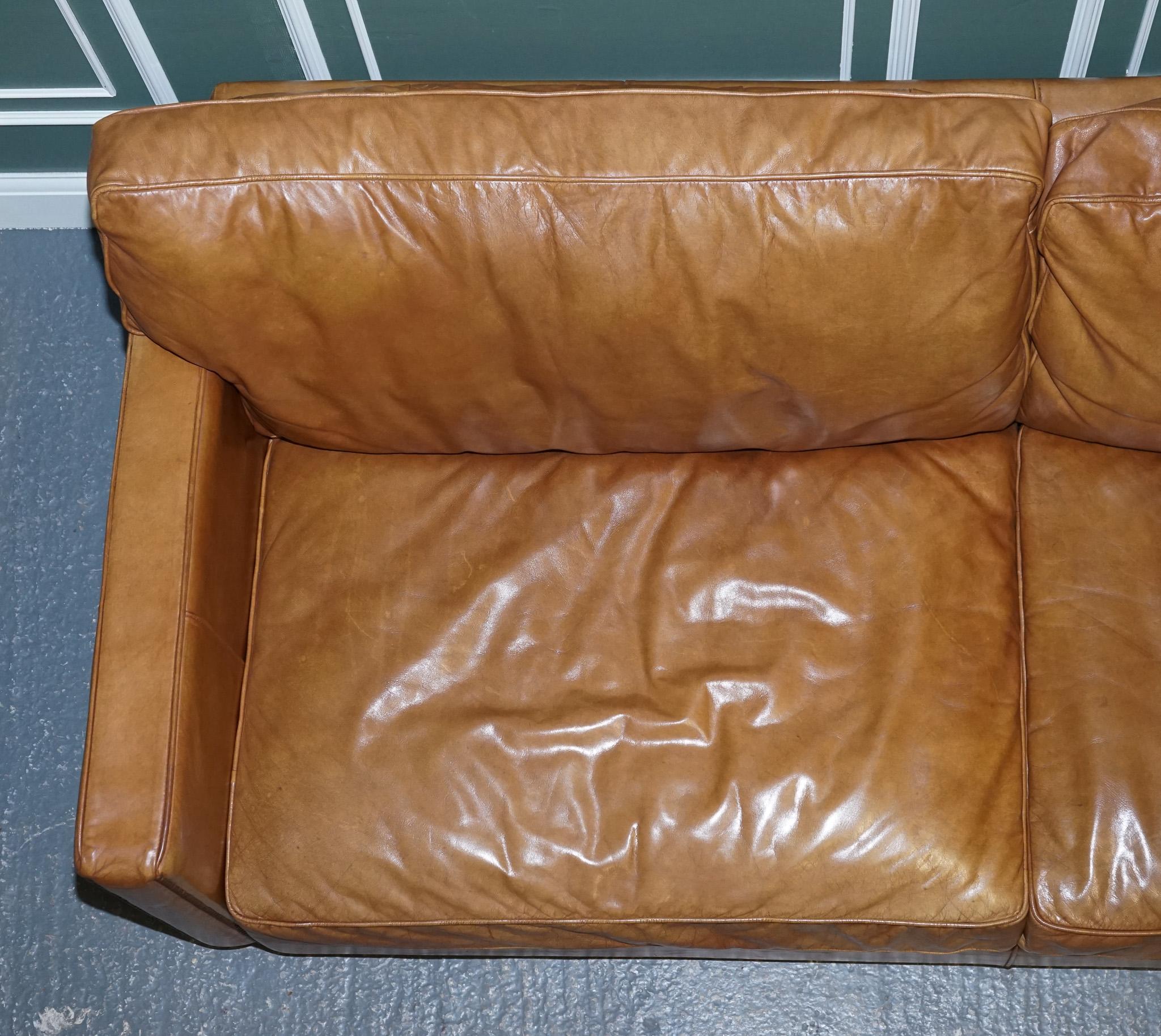 Lovely Timothy Oulton Viscount Three to Four Seater Sofa In Good Condition In Pulborough, GB