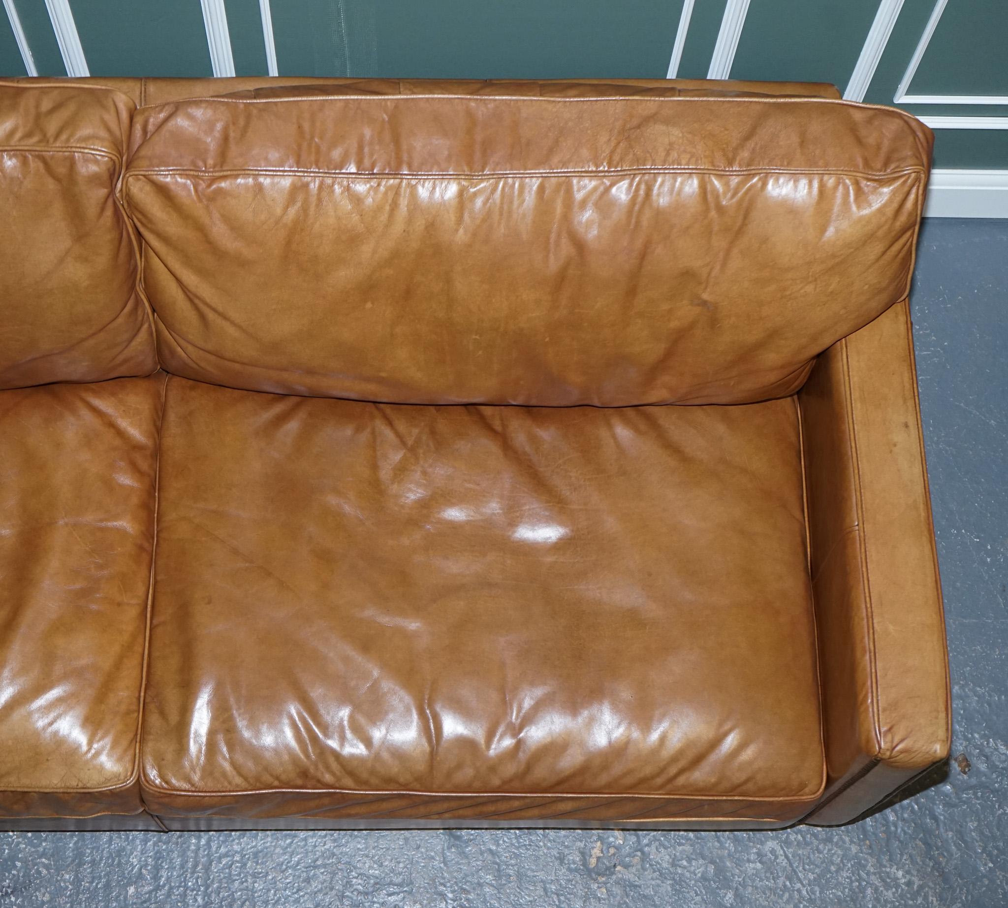 20th Century Lovely Timothy Oulton Viscount Three to Four Seater Sofa