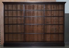 Lovely Victorian 1880 Mahogany and Oak Library Bookcase