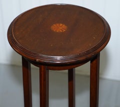 Lovely Victorian Mahogany Handmade in England Jardinière Plant Pot Stand 1 of 2