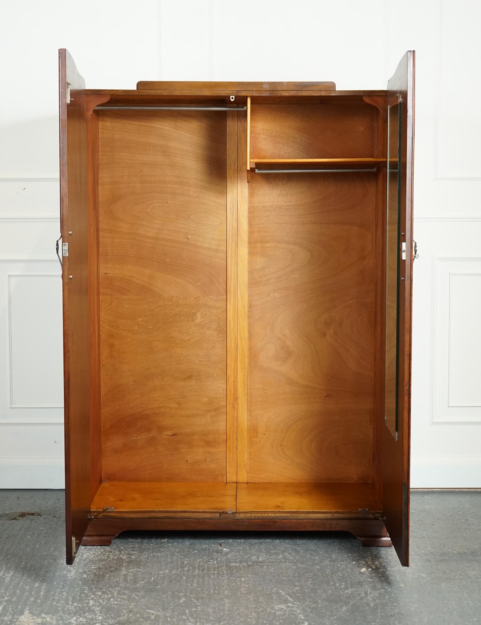 Hand-Crafted LOVELY ViNTAGE ART DECO WARDROBE J1 For Sale