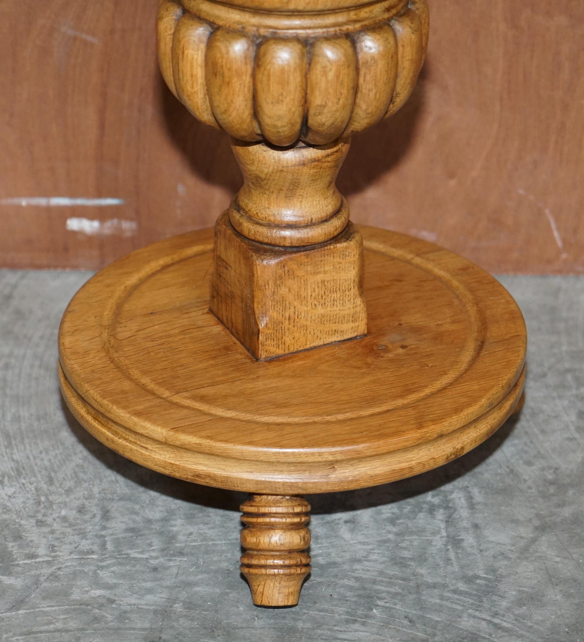antique wooden plant stand