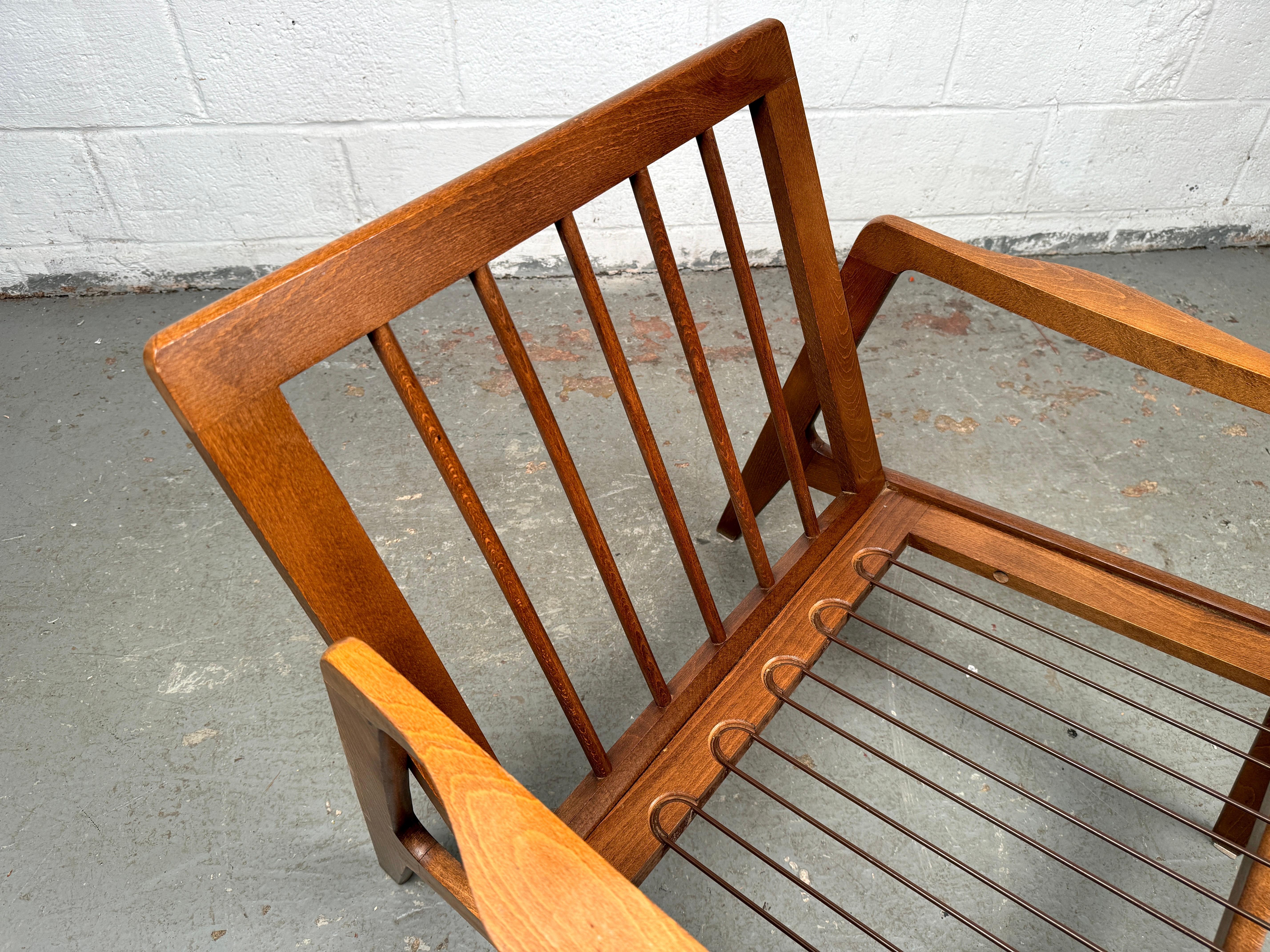 Lovely Vintage Floral Lounge Chair (chaise longue à fleurs) en vente 12