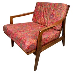 Lovely Vintage Floral Lounge Chair (chaise longue à fleurs)