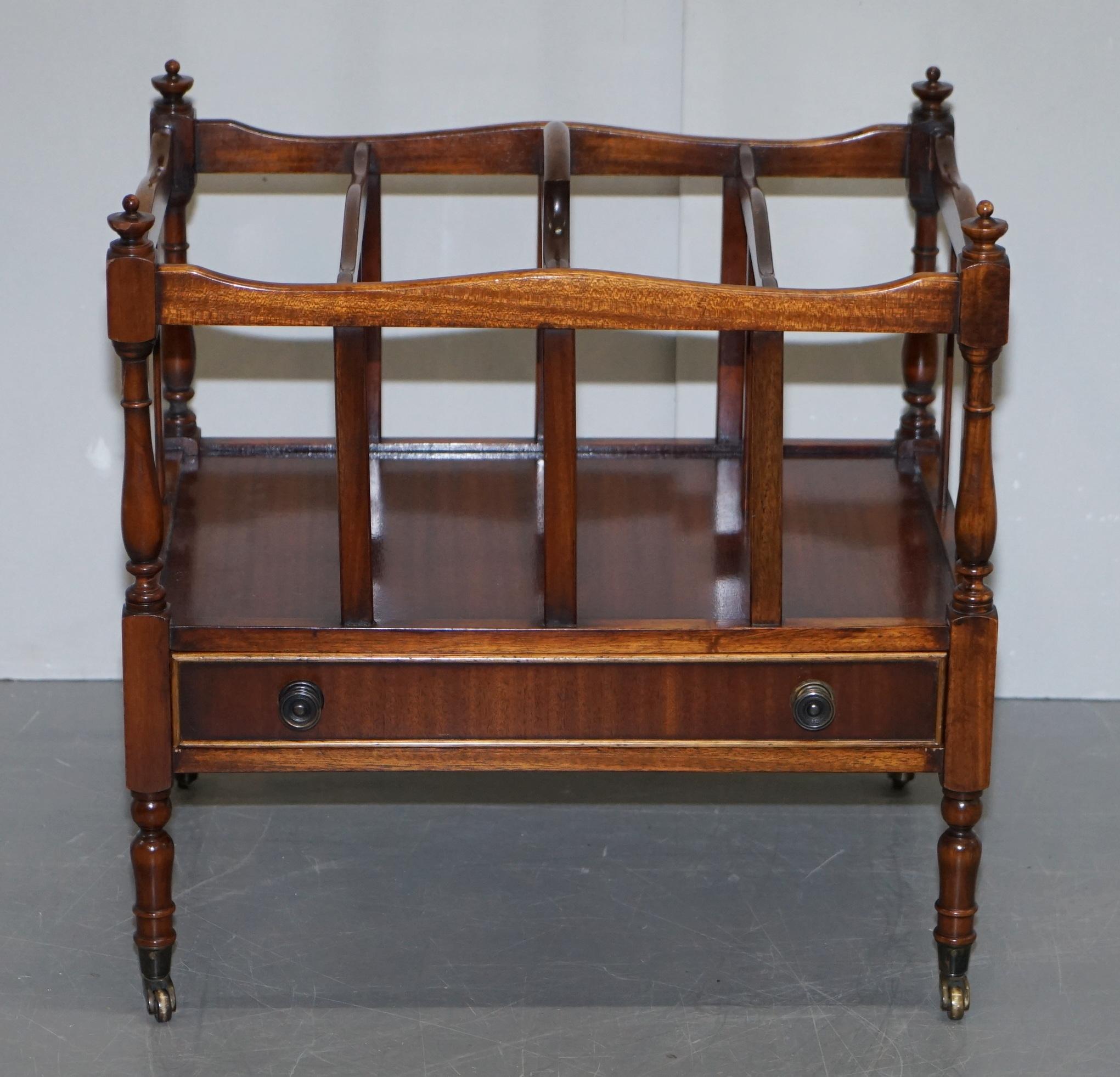 Wimbledon-Furniture

Wimbledon-Furniture is delighted to offer for sale this lovely vintage mahogany demi magazine rack with original castors and single drawer

Please note the delivery fee listed is just a guide, it covers within the M25 only