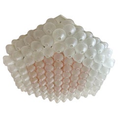 Schöner Vintage Murano Glass Flush Mount / Made in Italy, 1960er Jahre.