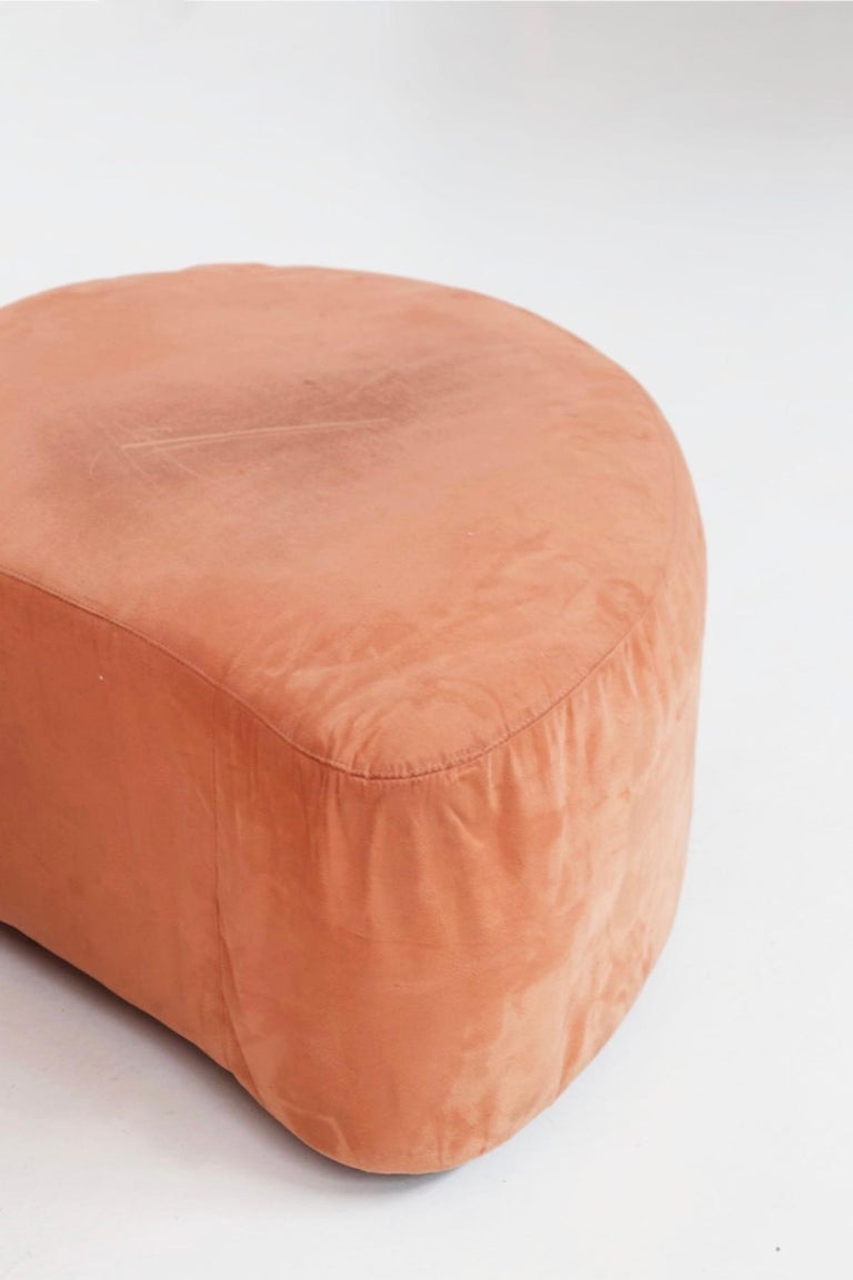 Lovely Vintage Pink Velvet Sofa Set For Sale at 1stDibs